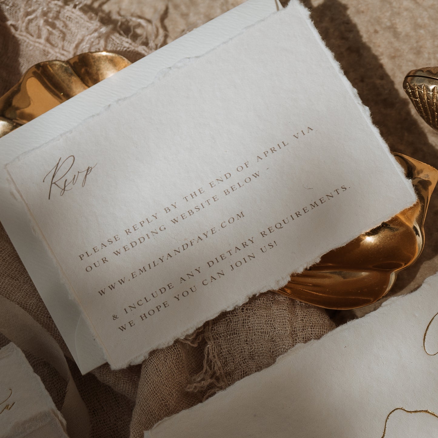 Destination Wedding Invitation Sample Suite
