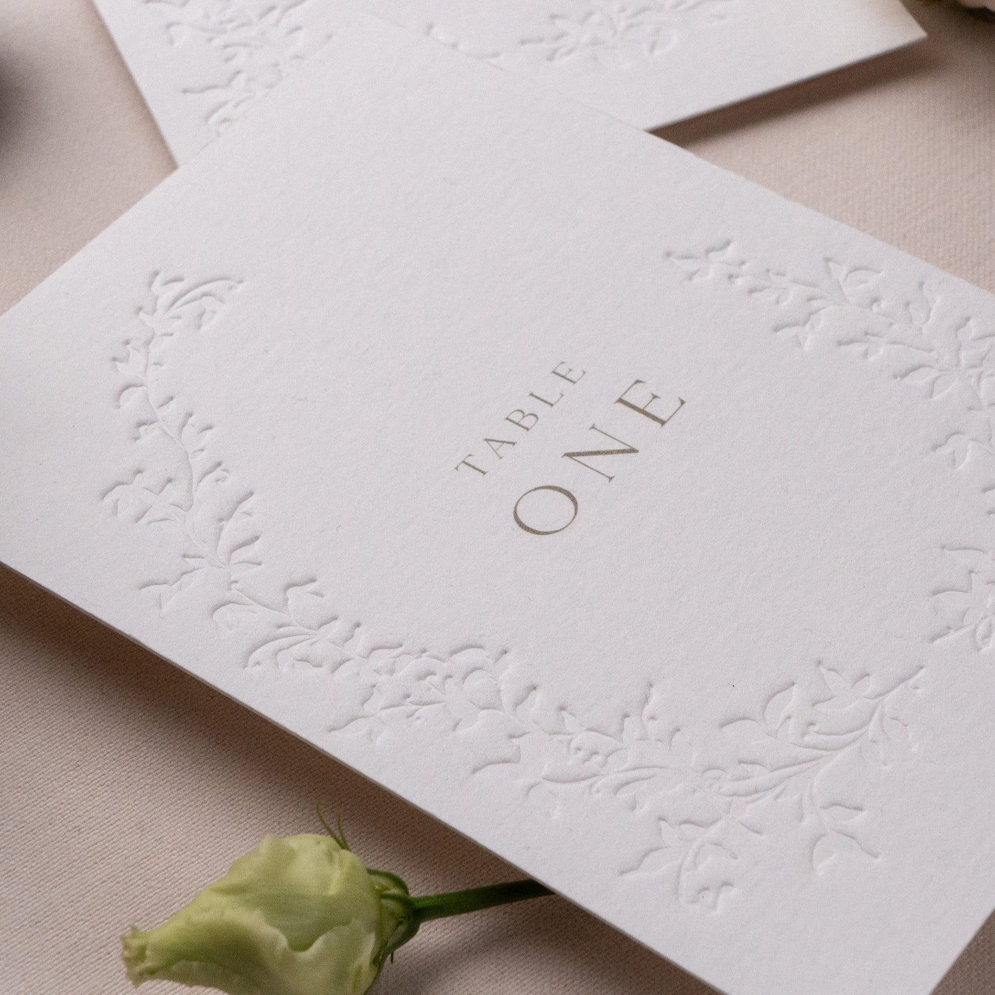 Wreath Table Number