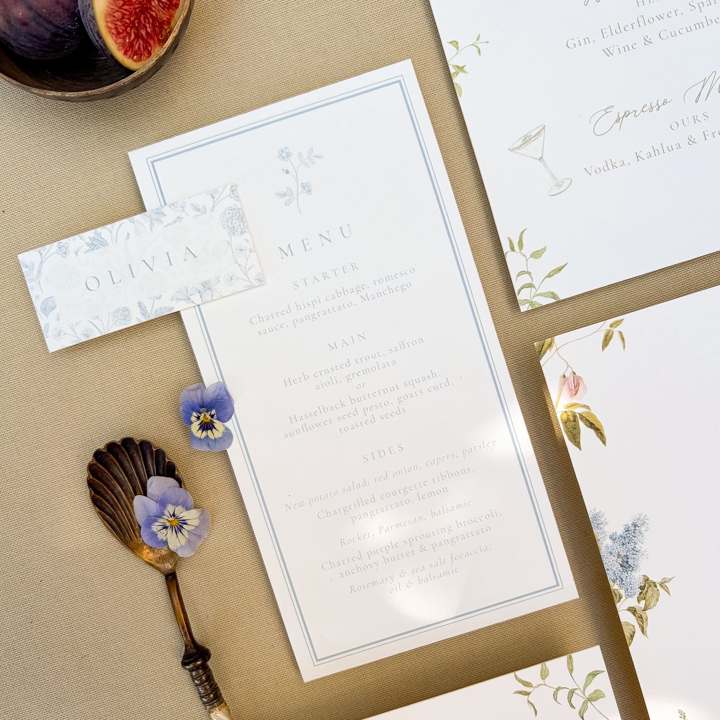 Bronte Menus