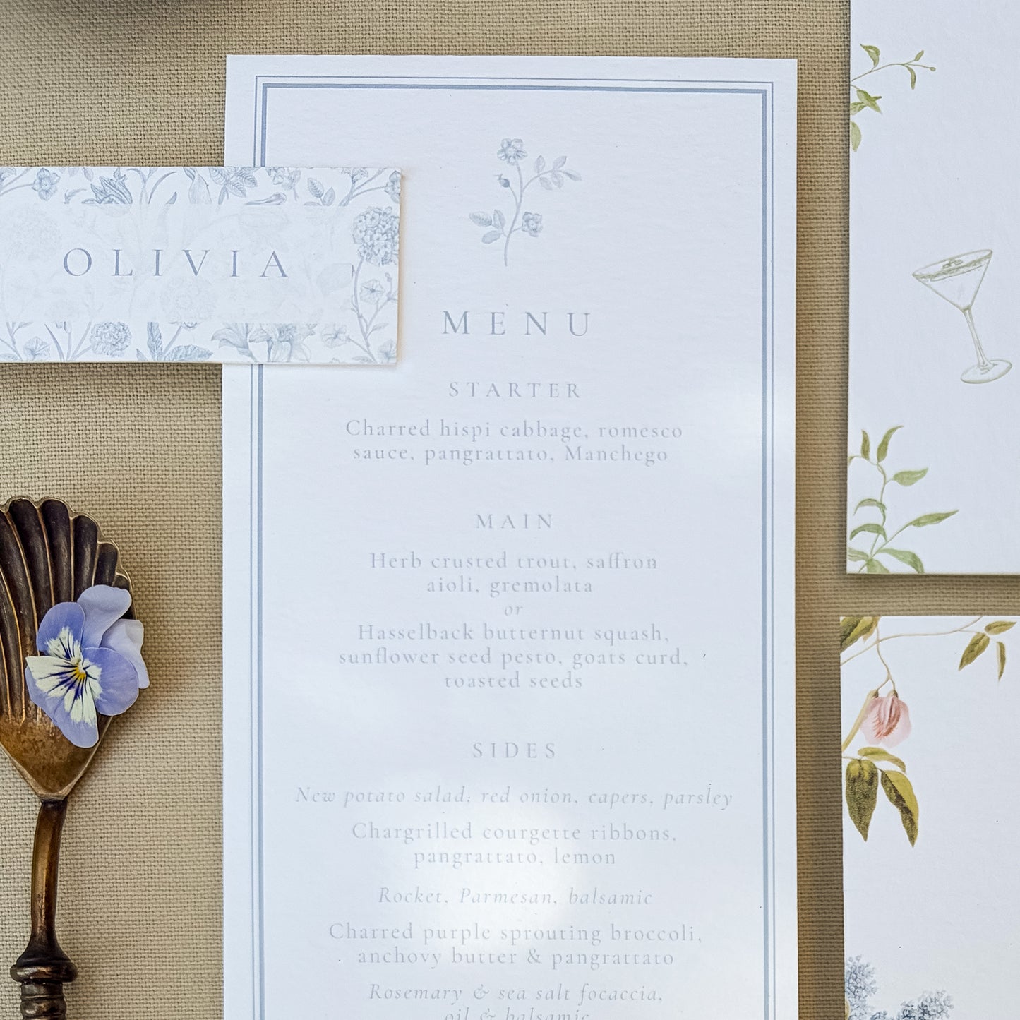 Bronte Menus