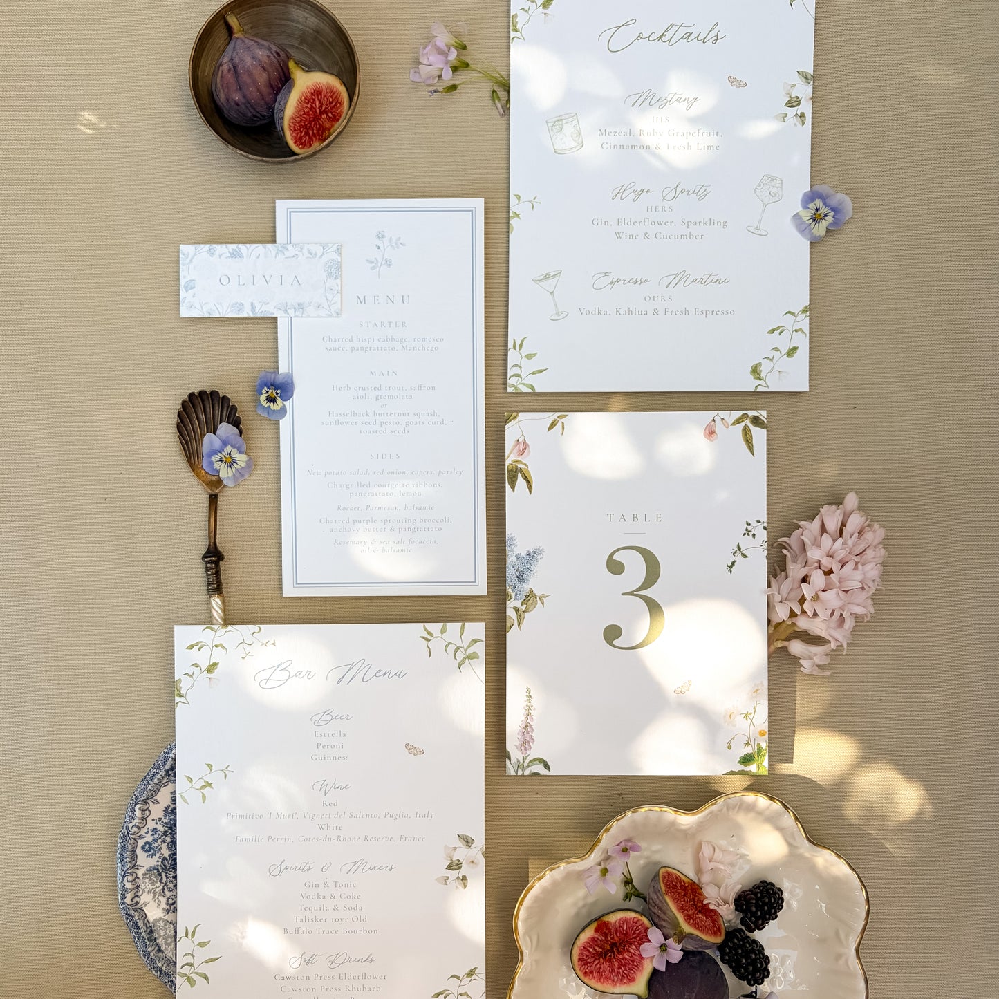 Bronte Menus