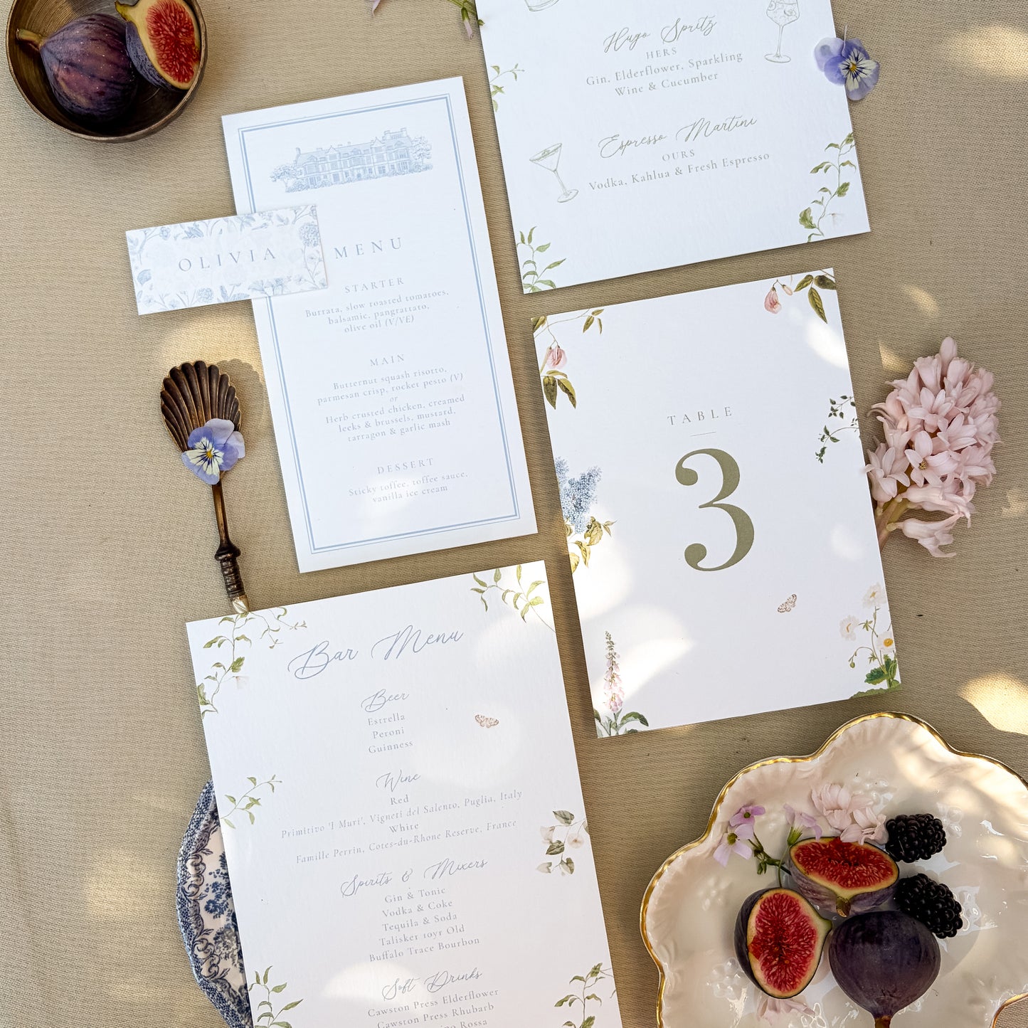 Bronte Menus