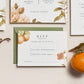 Le Jardin RSVP Card with Return Envelope