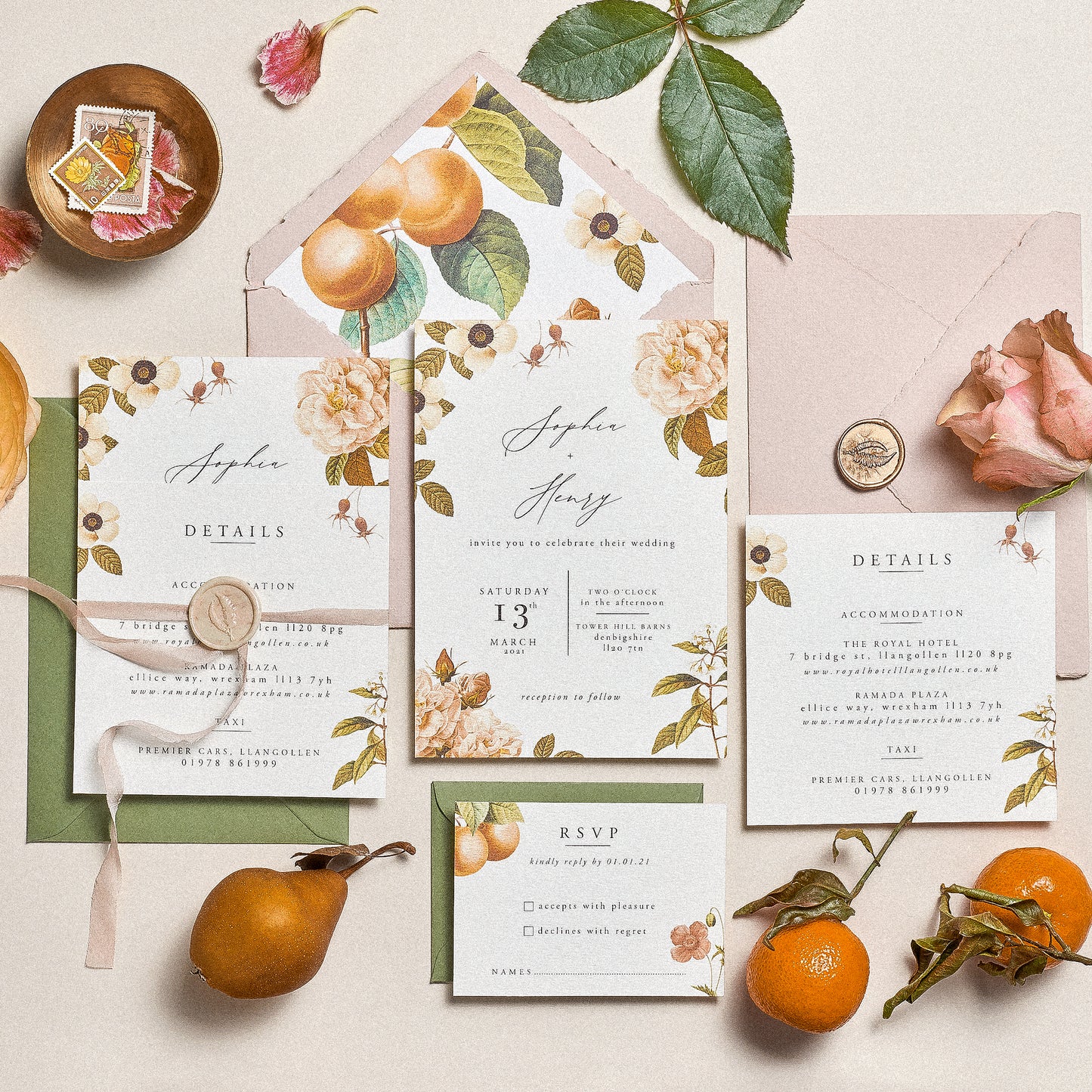 Le Jardin Details Card